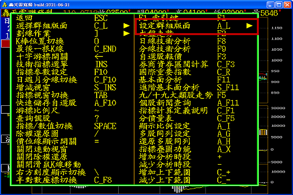 索引中群組版面置右測